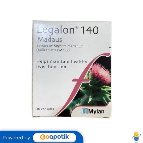 Legalon 140 Madaus Box 30 Kapsul