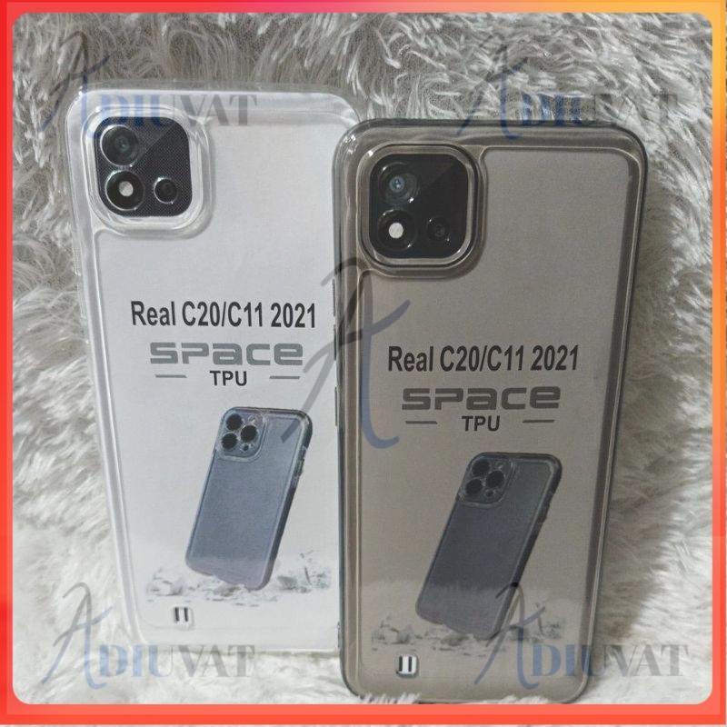 PROMO SoftCase Casing Clear Realme C11 2021 Realme C20 Silikon Bening Transparan Pelindung Belakang 