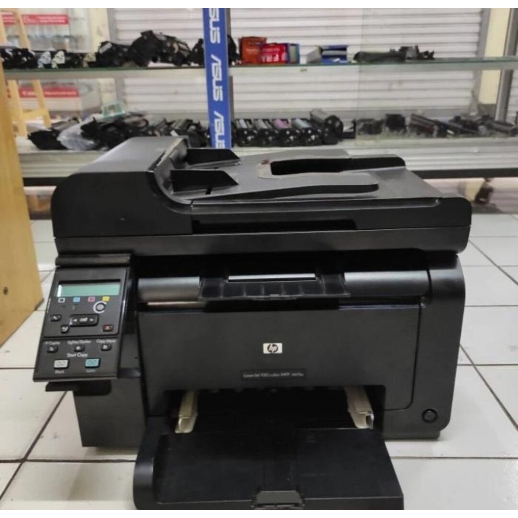 Mesin Foto Copy Printer Hp LaserJet Pro 100 color MFP M175nw print Scan Copy Adf mesin foto copy las