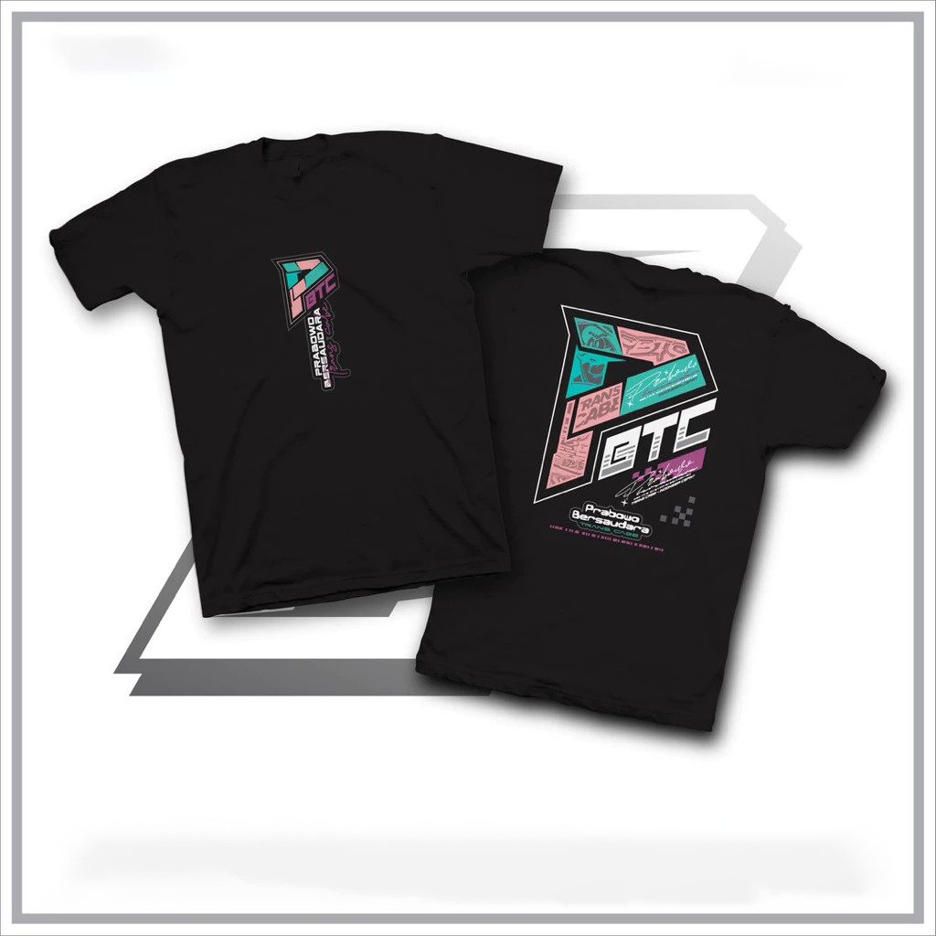 KAOS PBTC V1 KAOS PRABOWO BERSAUDARA TRANS CABE Baju Distro Original Cotton 24s | unisex