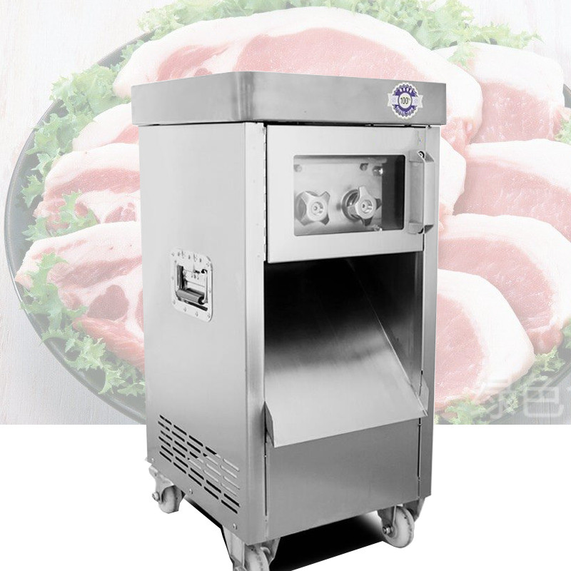 Commercial Fresh Meat Slicer Cube Cutter Machine Meat Cube ced Cutting Machine