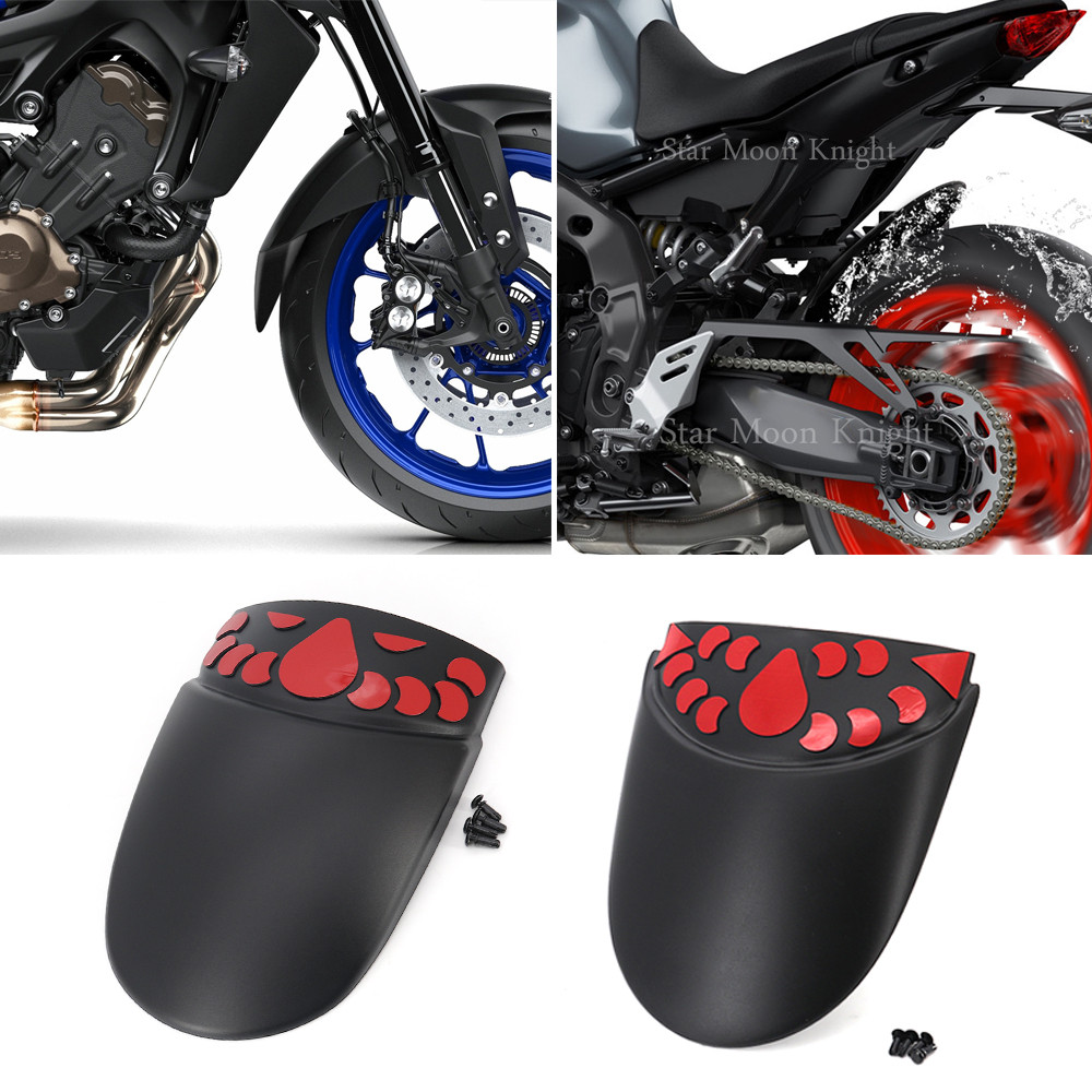 Fit For Yamaha MT-09 MT09 SP MT 09 2021-2024 Motorcycle Accessories Front Fender Rear Mudguard Exten