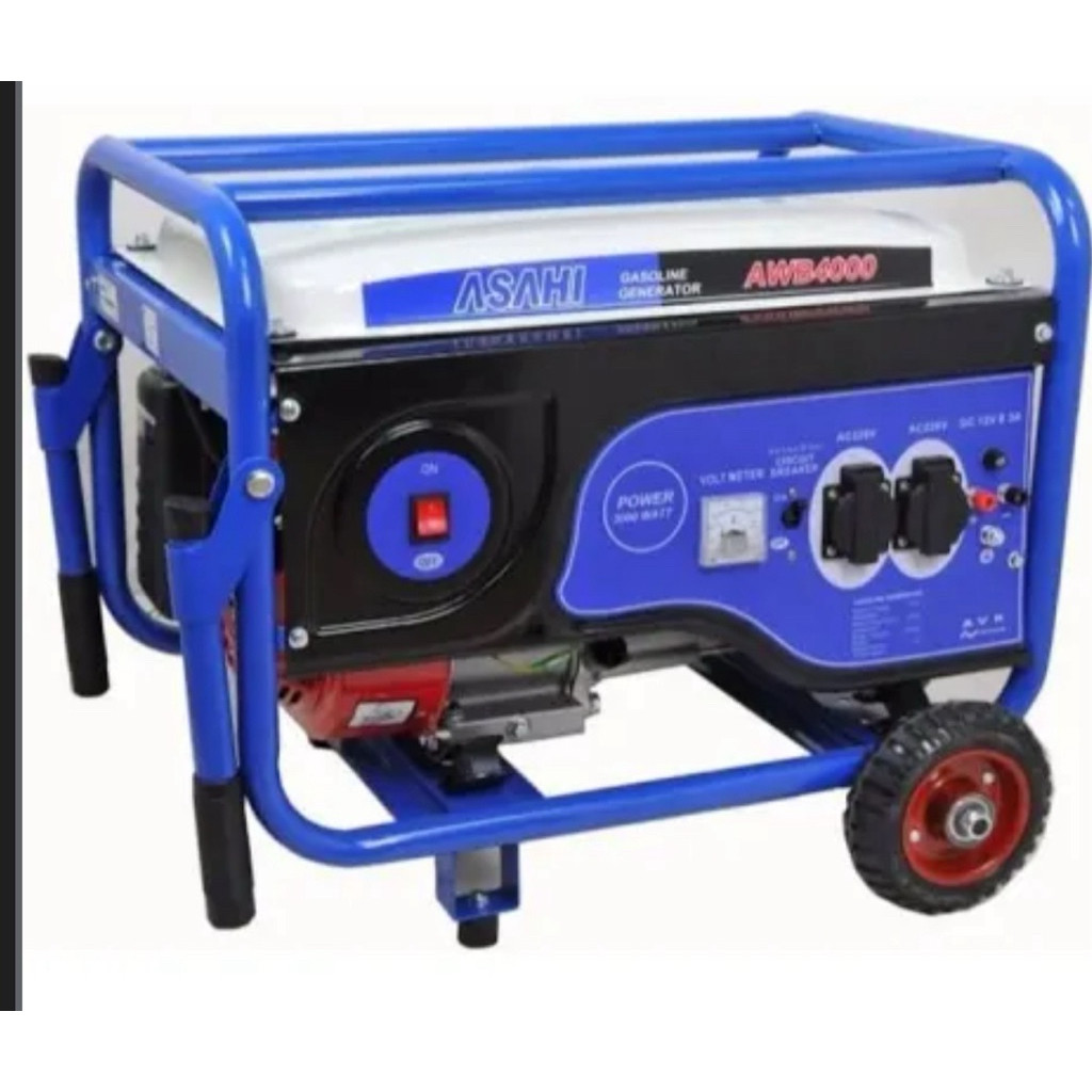 GENSET GENERATOR ENGINE ASAHI 3000 watt STARTER TERMURAH