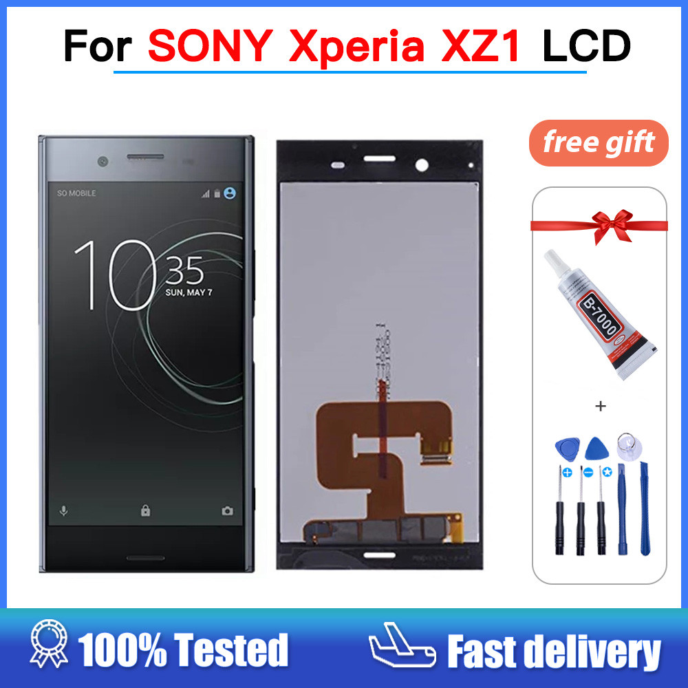 5.2" Original LCD for SONY Xperia XZ1 LCD splay Tou Screen Replacement for SONY XZ1 LCLCD splay Modu