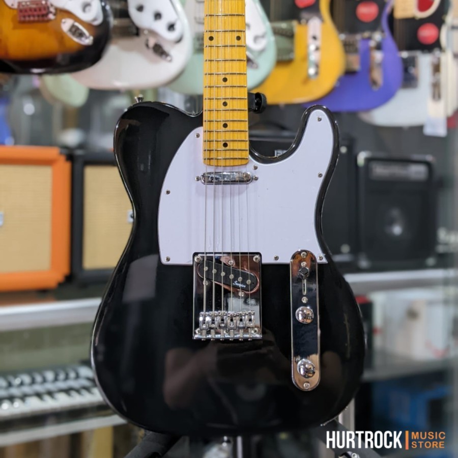Scorpion Telecaster Electric Guitar // Gitar Elektrik Black