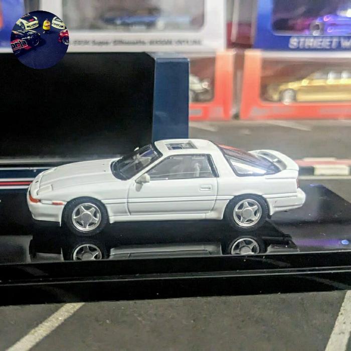 GND48 Diecast Hobby Japan Toyota Supra A70 With Outer Sunroof White