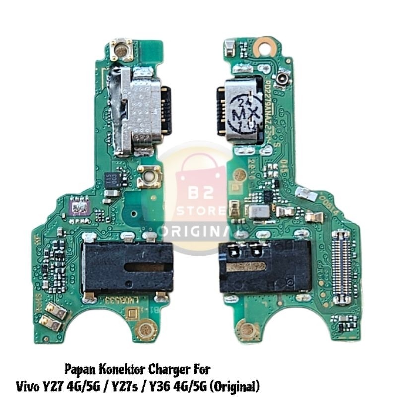 ORI ada IC - Konektor Charger / Papan Con Cas For Vivo Y27 4G / Y27 5G / Y27s / Y36 4G / Y36 5G Orig