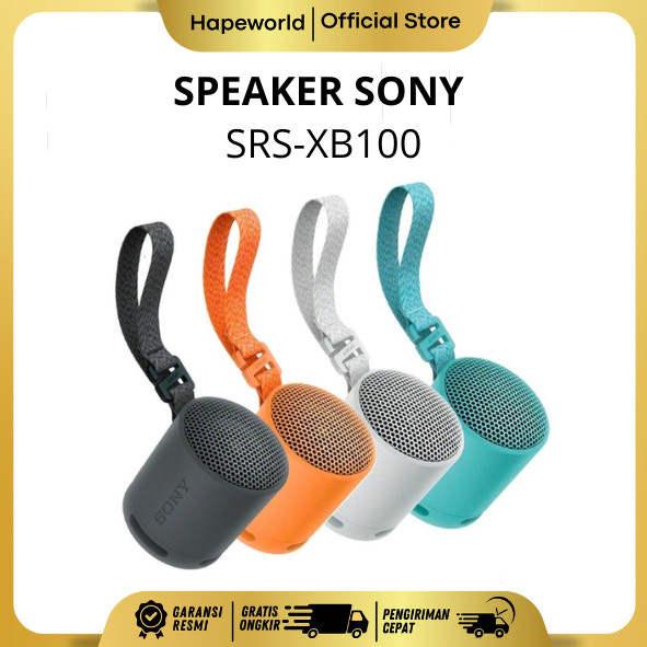 SPEAKER SONY SRS-XB100 PORTABLE WIRELESS SPEAKER XB100