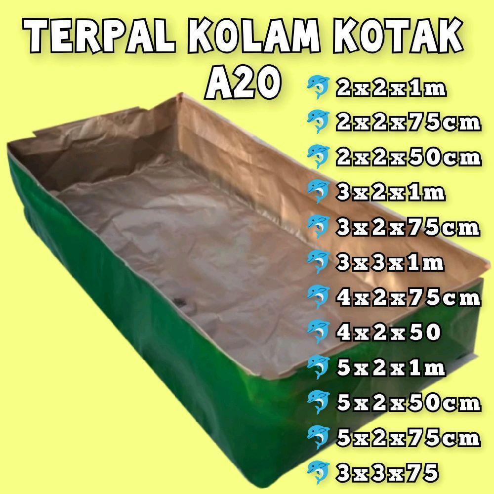 terpal kolam A20 terpal tebal terpal penampungan air terpal korea