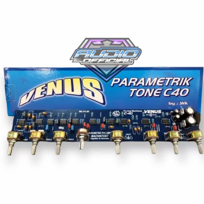 Tone Control Parametric / Parametrik Machintos C40 Komponen Super Original