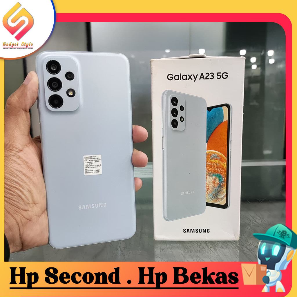 Samsung A23 5G Ram 6/128 | Ram 8/128GB Second Resmi