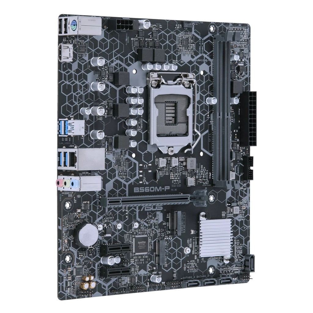 B560M-P Motherboard intel B560 LGA1200 DDR4 M.2 support Core i3-10100F Core i3-10300 Core i5-11500 C