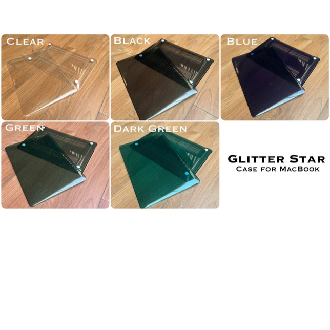 Case Apple MacBook Pro Air Glitter Star Case
