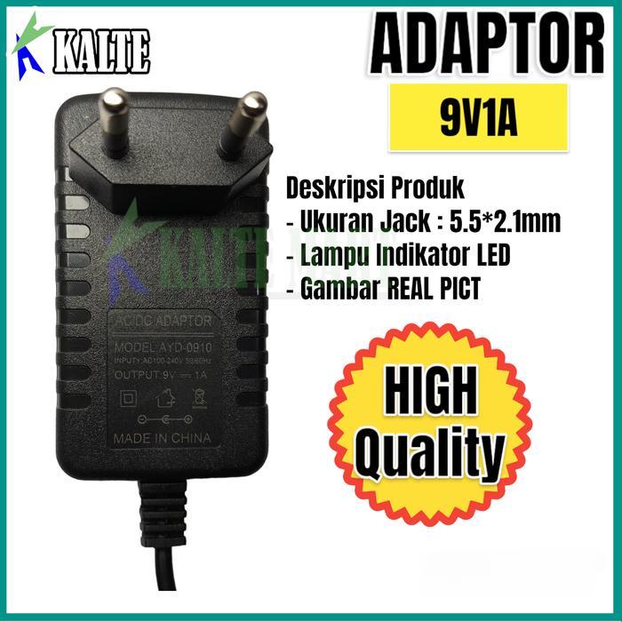 Adaptor 9v 1a 9v 2a Power Supply 9v 1A 9v 2A Adapter 9V 1A 9V 2A - 9V1A