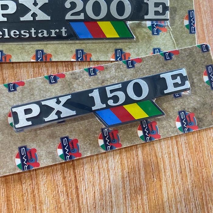 emblem tepong tempong vespa PX 150 E PX 200 E elestart RMS ORIGINAL - PX 150 E, Emblem