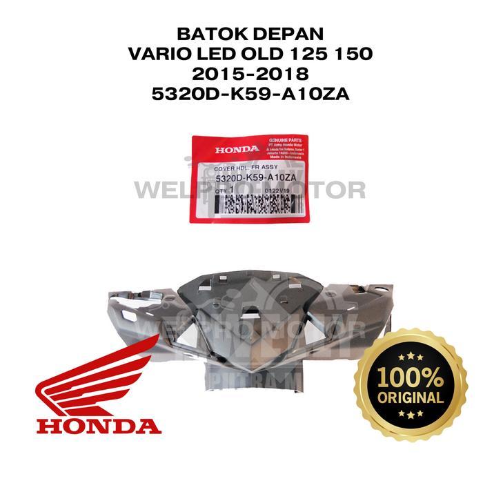 CARXPERT Paket Body Bodi Kasar Vario 125 150 Led Old 2015-2018 Ori Honda AHM - Batok Depan