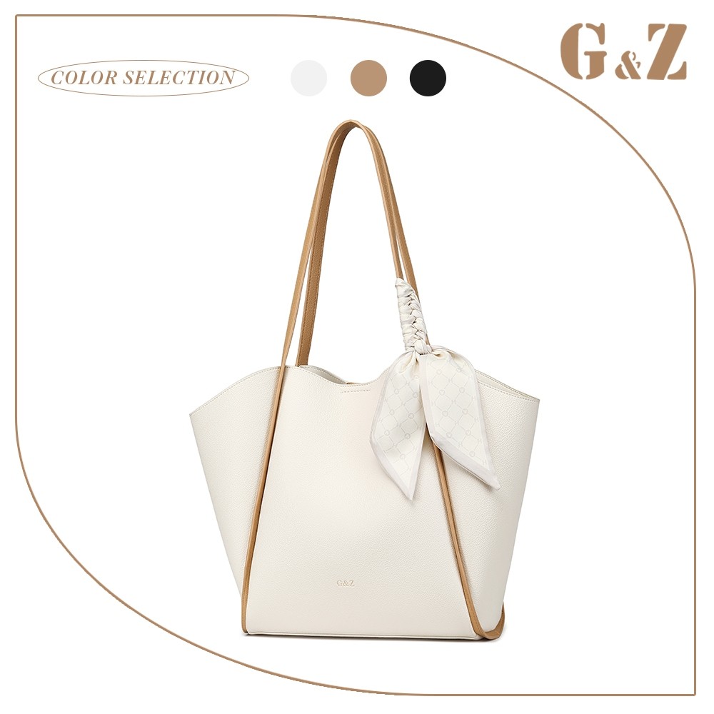 G&Z Tas Selempang Wanita Berkapasitas Besar Kulit PU -Tas casual - tas formal .