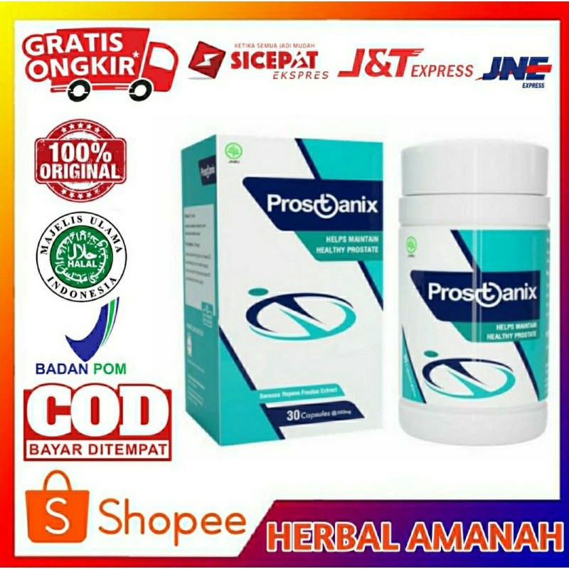 ( Terlaris) PROSTANIX Asli Original Bergaransi Lulus Uji BPOM PROSTANIK TERBAIK Herbal