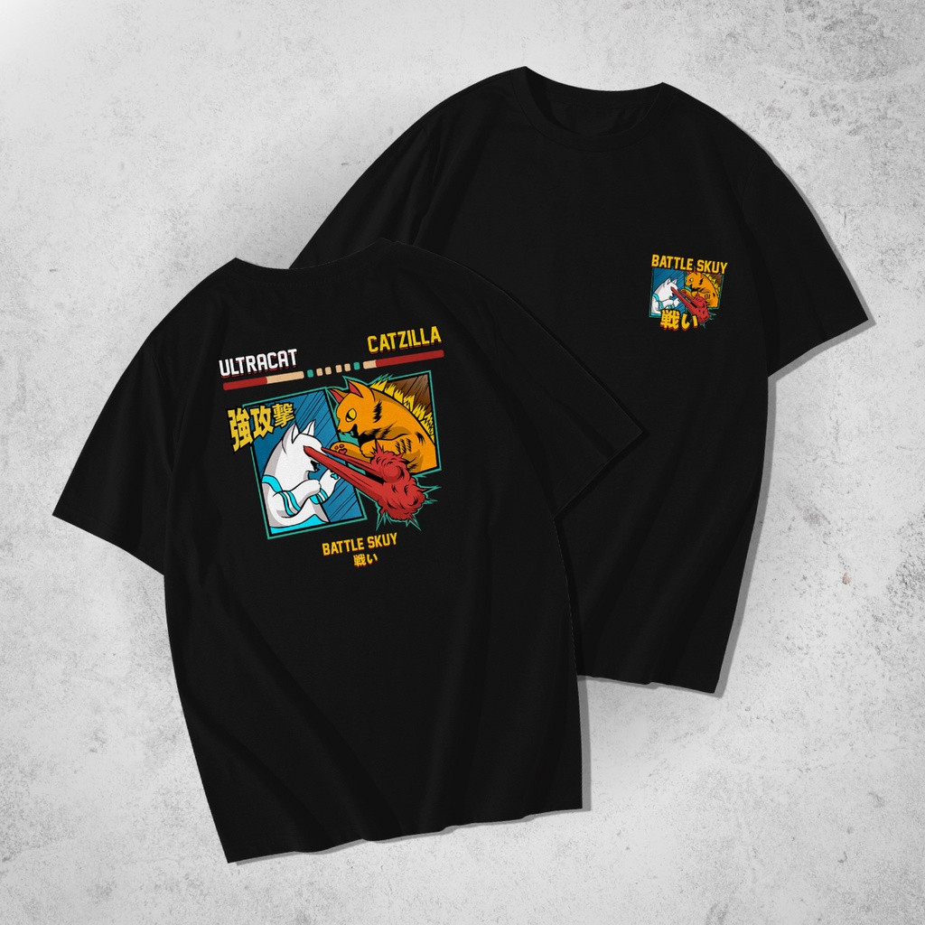 Kaos Skuy Dewasa Hitam Unisex | Battle Skuy SKY192