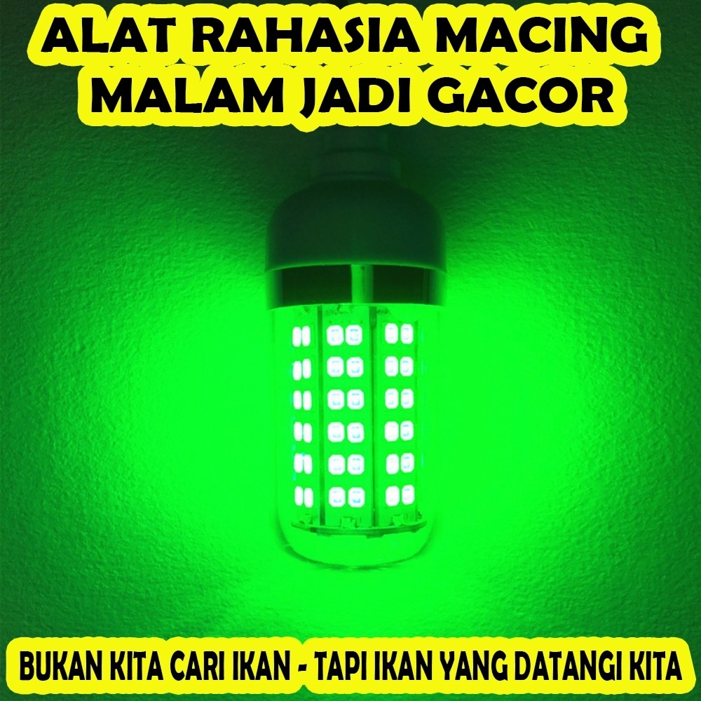 Lampu Celup Aki 5 Watt 12V – Alat Nelayan Pemikat Ikan Malam Hari