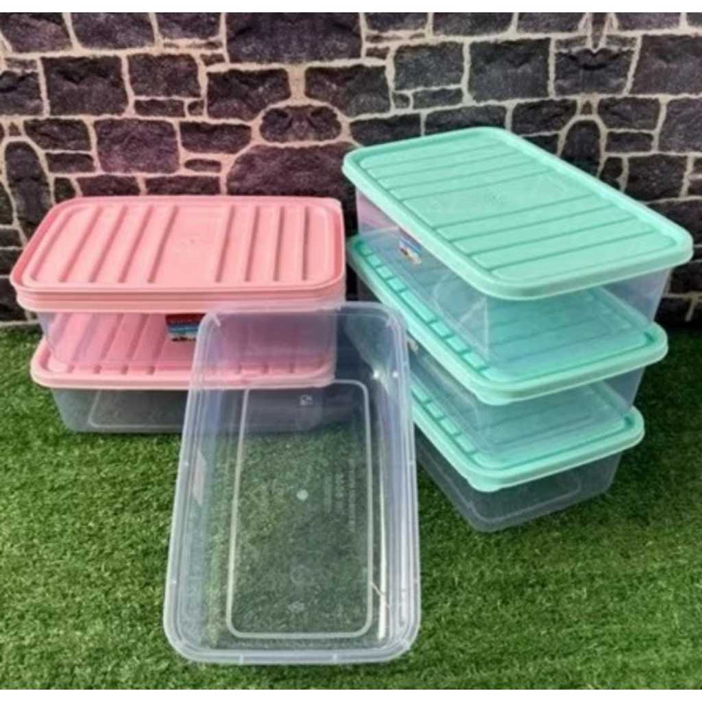 Alexish Yuriko 3000ml /Toples Donat/Box Donat/Toples Prasmanan Serbaguna /Toples Plastik