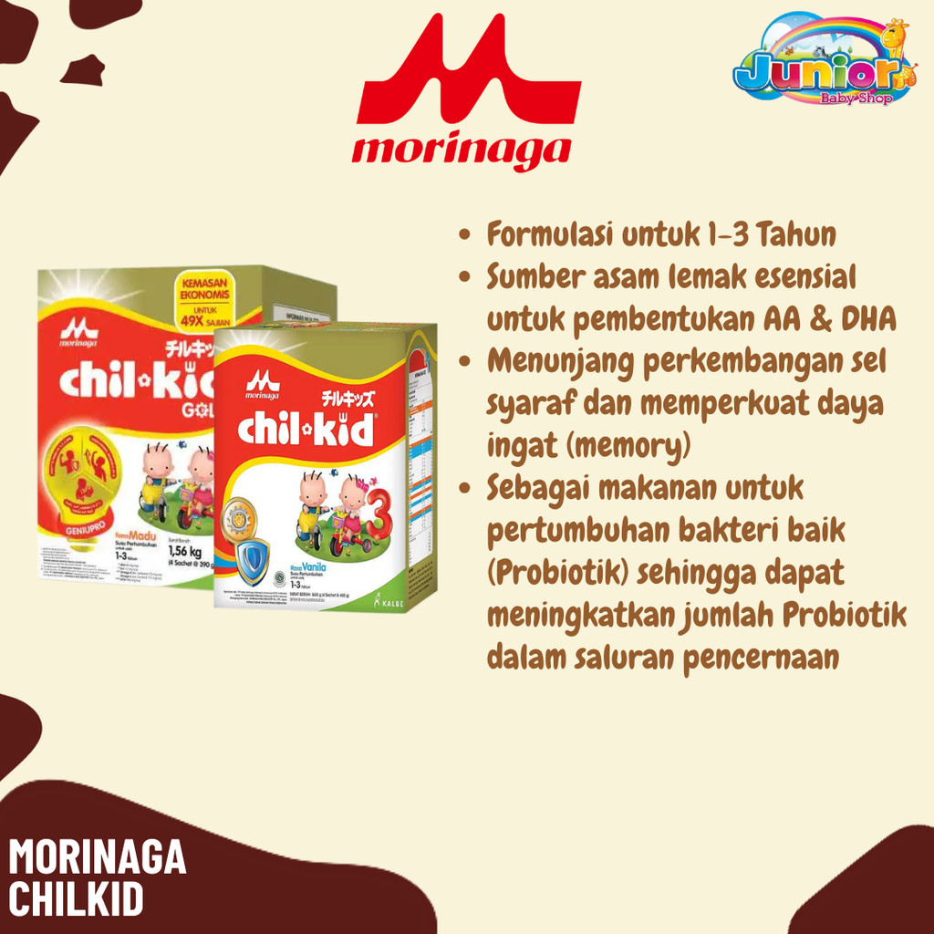 Susu Morinaga Chilkid - Susu Formula Anak