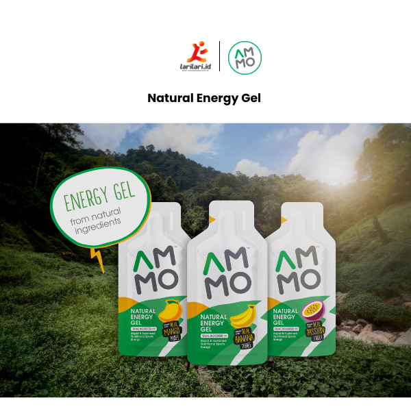 AMMO - Natural Energy Gel Nutrisi Olahraga energy gel