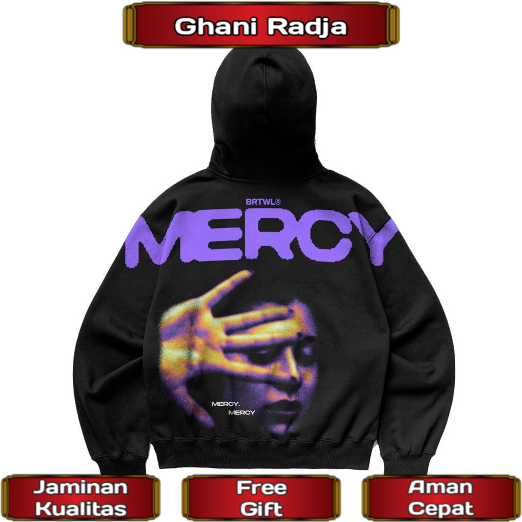 BRTWL | HOODIE BOXY OVERSIZE | MERCY
