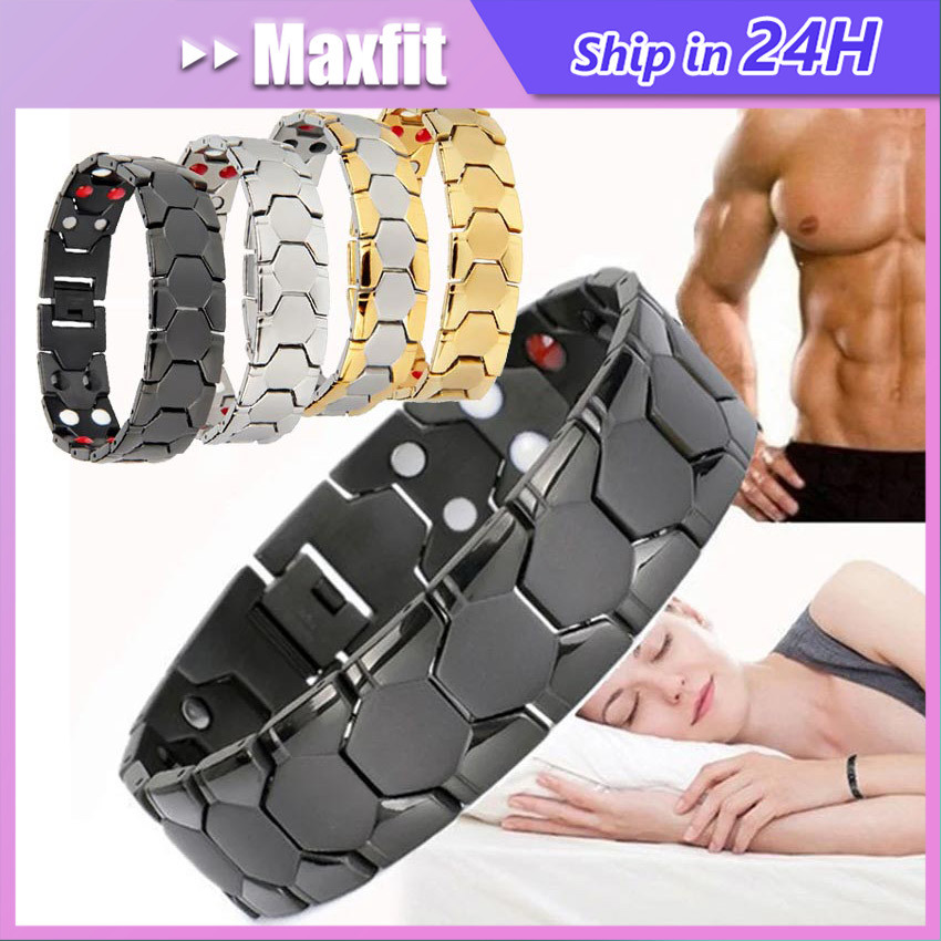 Gelang Kesehatan Bio Magnetik Apertor Pria Wanita Anti Radiasi Dan Anti Statis Dengan Magnet Terapi 