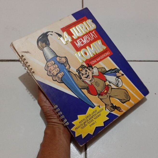 Buku 14 JURUS MEMBUAT KOMIK by Toni Masdiono Original Bekas
