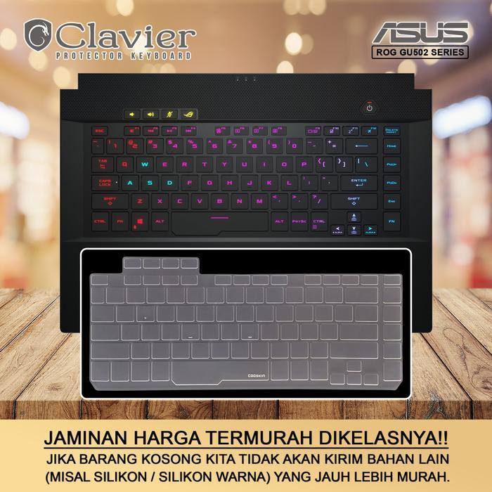 Keyboard Protector Cover Asus ROG GU502 GU502G GU502GU GU502L GU502LU - FULLBODY
