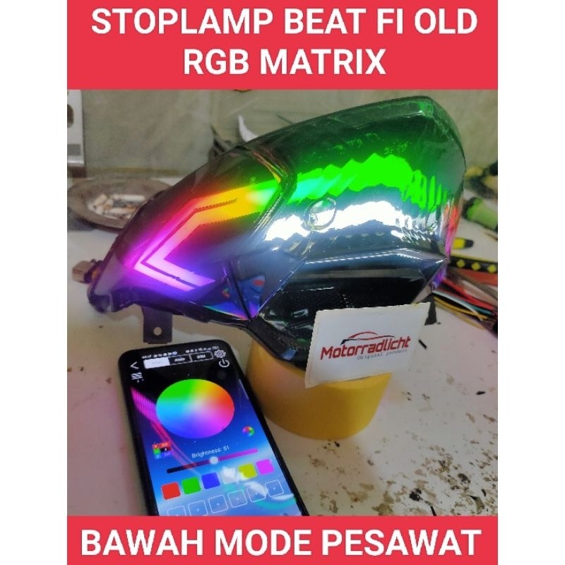 Stoplamp Lazy Beat Fi Old RGB Matrix Mika Smoke