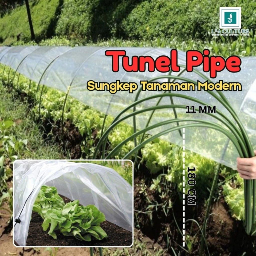Takiron Tunnel Pipe Sungkep Tanaman Modern 11 mm x 180 cm