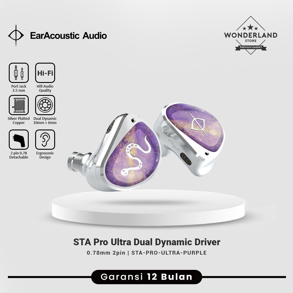 EarAcoustic STA Pro Ultra Dual Magnetic Graphene Diaphragm Driver IEM In Ear Monitor