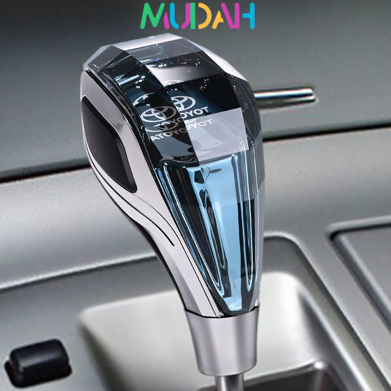 Shift Knob Crystal Toyota For Toyota Led Light  Shift Knob Crystal Led Light Diamond Lampu