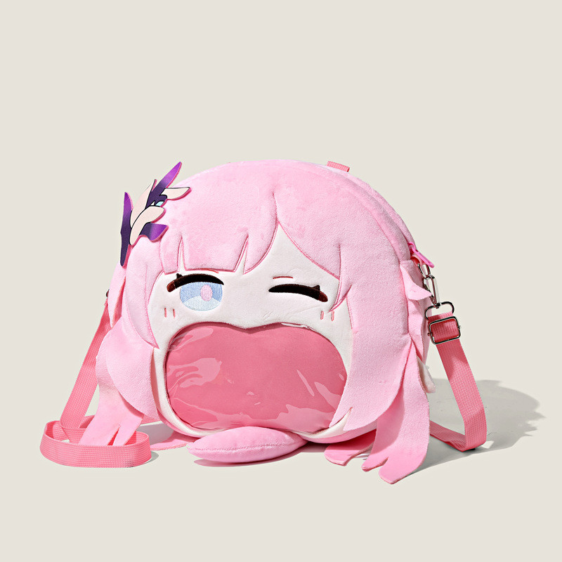Y2.Morgan Tas Animasi Ori Non Honkai Impact 3rd Pain Bag Herrscher Of Origin Elysia Tas Lubang Besar