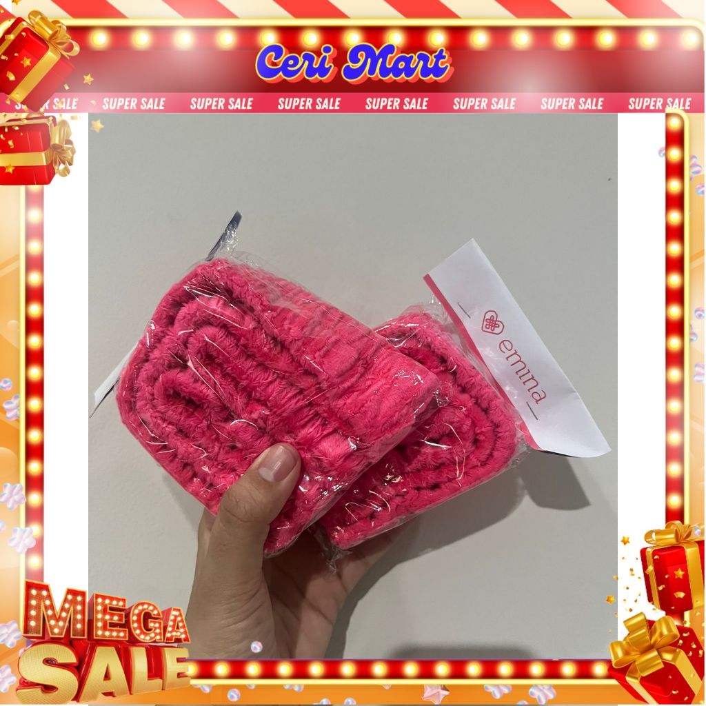 GIFTT PRODUK EMINA HEAD BAND PINK