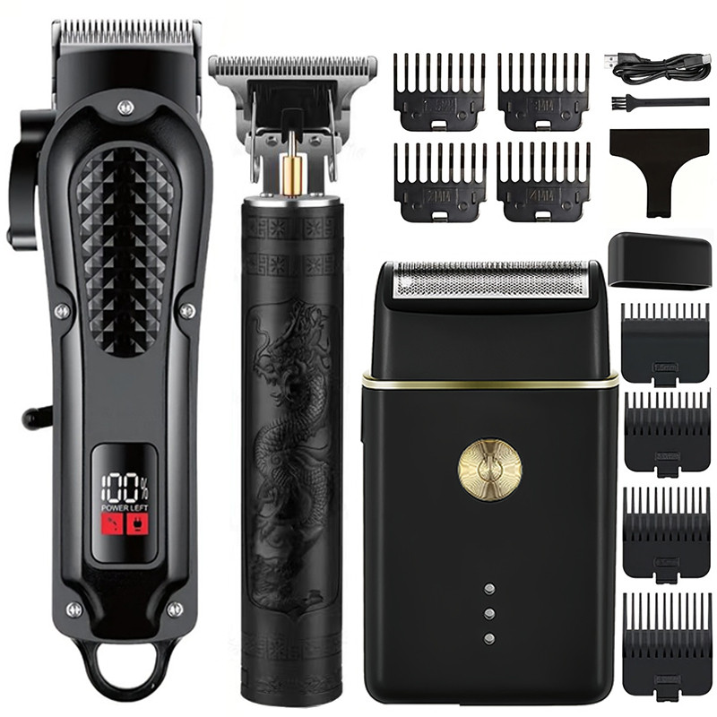Professional Electric Hair Clipper,Reargeable Hair Trimmer,Beard Trimmer,Men's Shaver,GW-9775,RQ-801