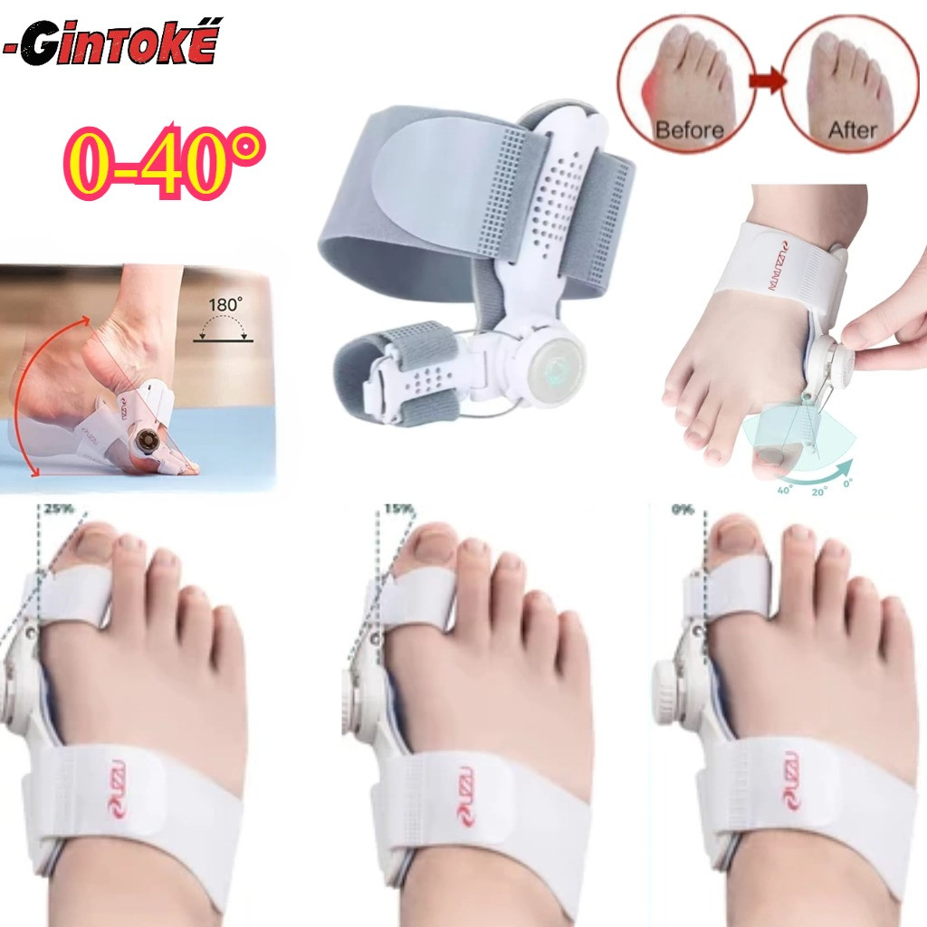 (Original)Alat Korektor Pelurus Jempol Kaki Hallux Valgus Bunion Adjustable /Alat Korektor Jempol Ja