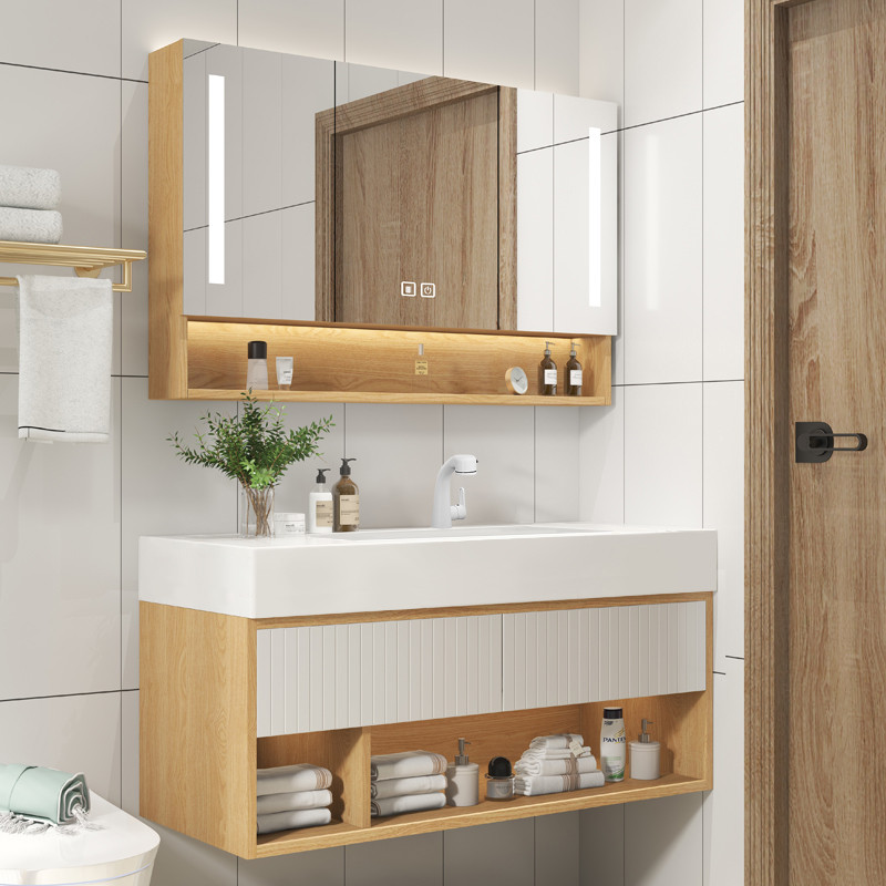 Chinese bathroom furniture set Luxury hotel Low price Bathroom vanity with sink