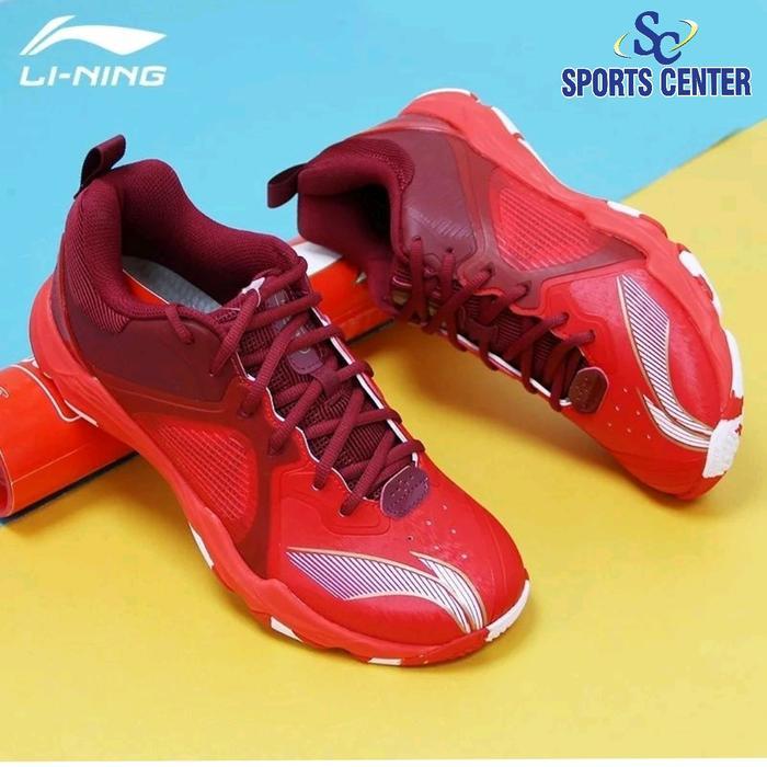 NEW Sepatu Badminton Lining Ranger VI / Ranger 6 Lite AYTS-012 Red