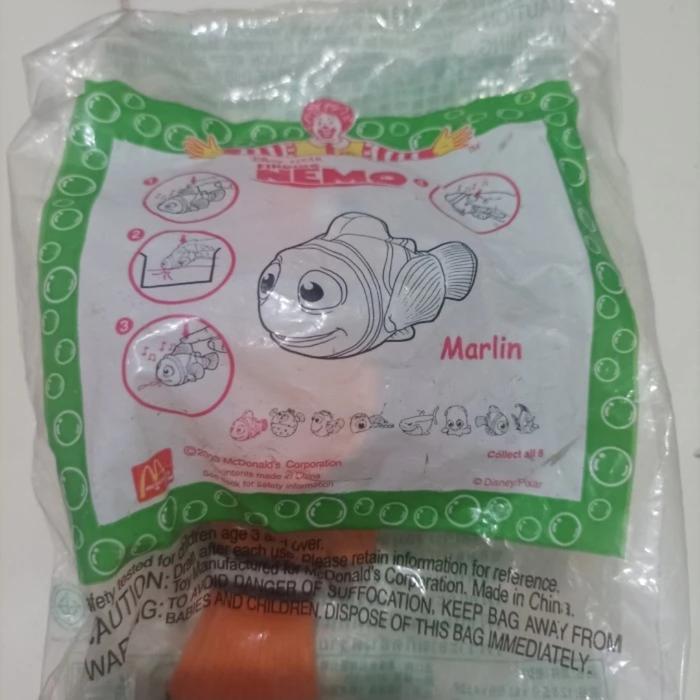 Marlin Finding Nemo Happy Meal MC Donalds | SEGEL VINTAGE RARE TaO 