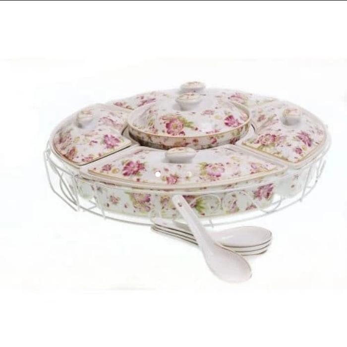 vicenza ha14 prasmanan motif ayana,melati,mawar - mawar