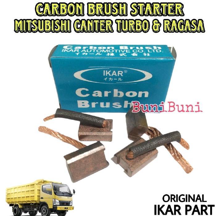 CARBON BRUSH STARTER CANTER - Kul Cool Arang Dinamo Starter / Stater Mobil Truk CANTER TURBO PS110 P
