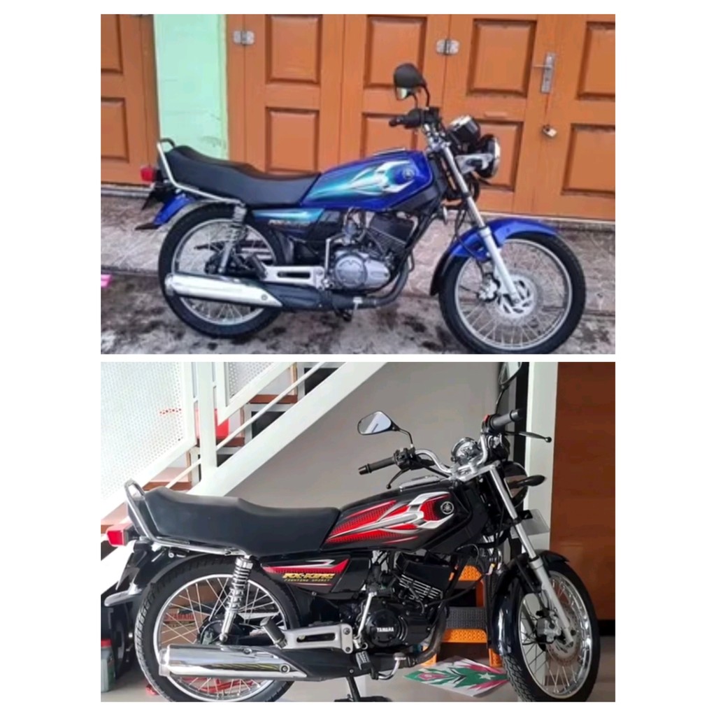 PAKET FULLSET STRIPING RX KING 2007 DAN EMBLEM