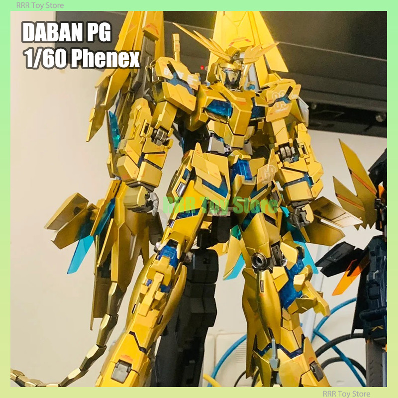 Daban PG 1/60 Unicorn 03 Phenex Assembly Model Kit Hobby Action Figure Plasitc Model Kit Customized 