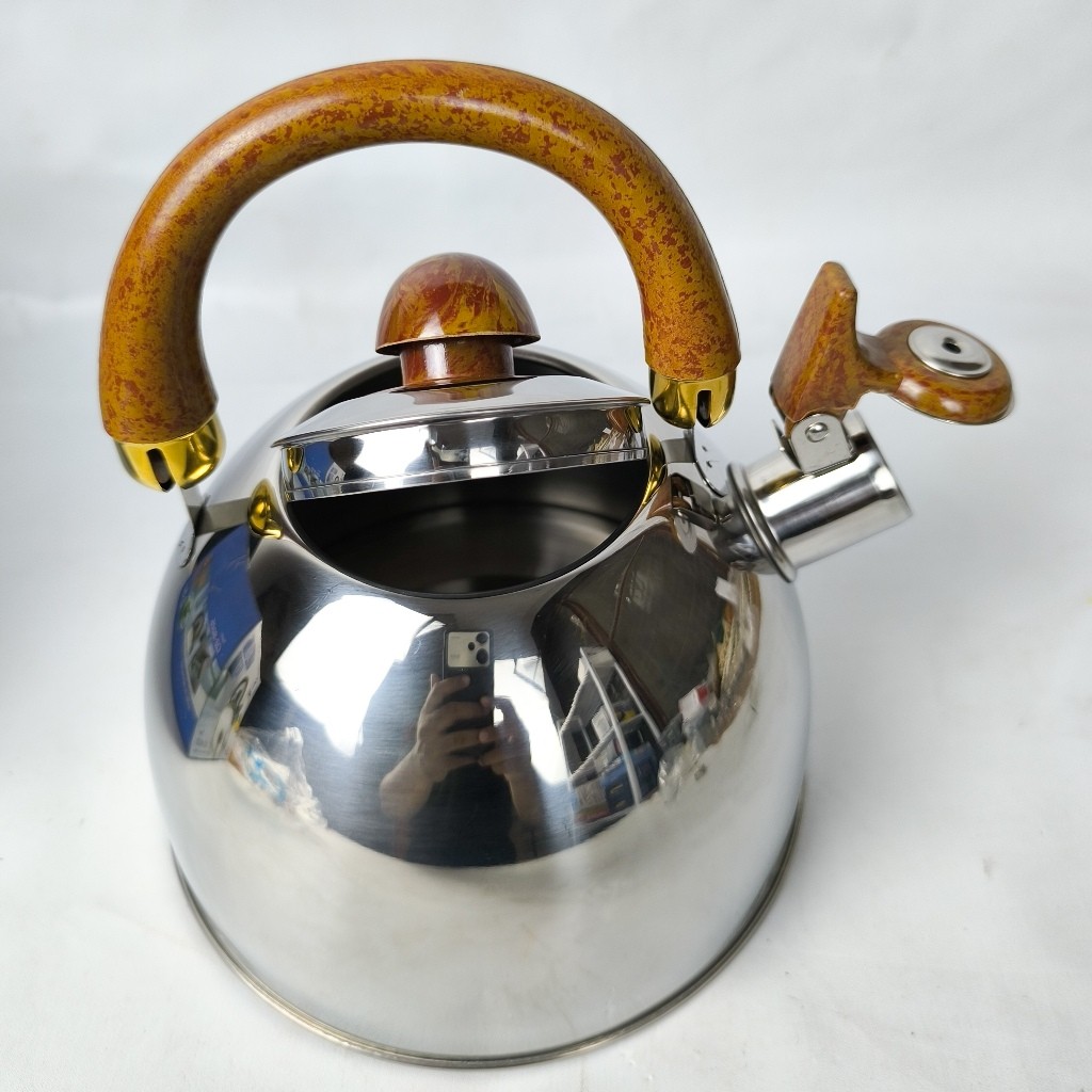 TERLARIS TEKO BUNYI STAINLESS STEEL Q2 8025 Q2-8025 KUALITAS MANTAP