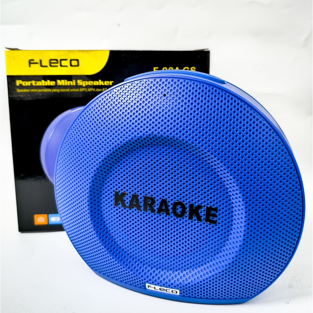 Speaker Portable bluetooth Wireless FLECO F-92A GS Super Bass Mantap speaker portable subwoofer ORI