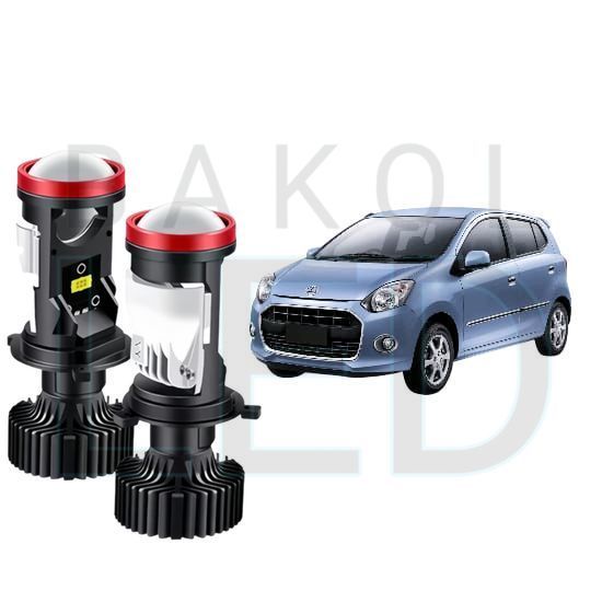 2pcs Lampu Utama LED H4 Projector High Power Mobil Daihatsu Ayla 2013 2025 BL