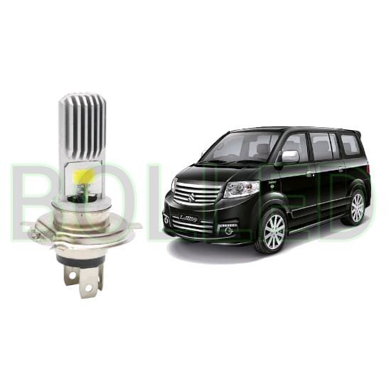 2pcs Lampu Utama LED H4 COB Mobil Suzuki APV BLD